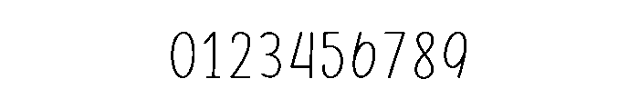 Monography Font OTHER CHARS