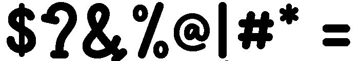 Monoheart Font OTHER CHARS