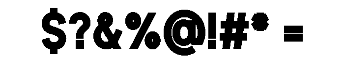 Monolinea Font OTHER CHARS