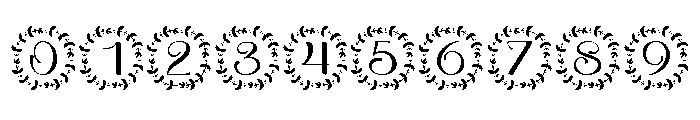 Monoluxe Monogram Font OTHER CHARS
