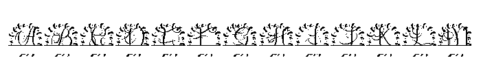 Monoluxe SPlit Monogram FONT