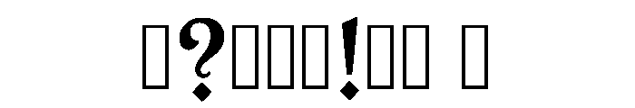 Monop Regular Font OTHER CHARS