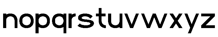 Monopole Regular Font LOWERCASE