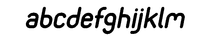 Monoround Italic FONT