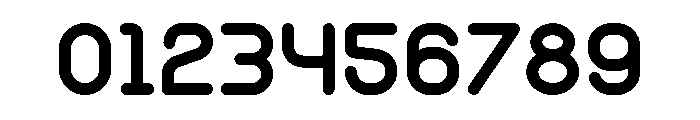 Monoround Font OTHER CHARS
