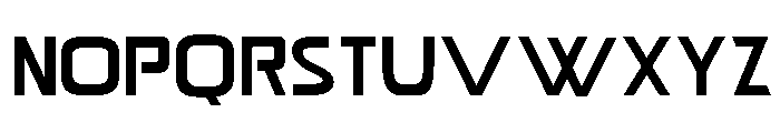 Monoscope Regular Font LOWERCASE