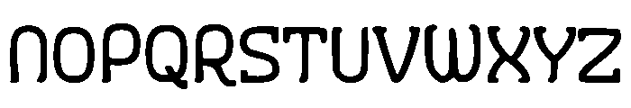Monospace Tech Block Font UPPERCASE