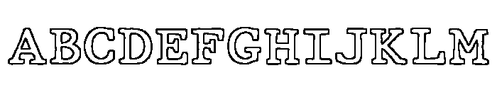 Monotype Outline Regular FONT