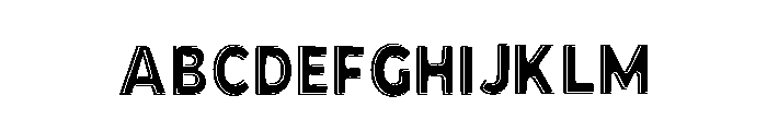 Monovault Bold Regular Font UPPERCASE