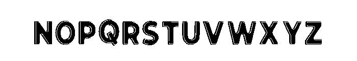 Monovault Bold Regular Font LOWERCASE