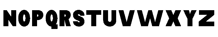 Monqest Black Condensed Font UPPERCASE