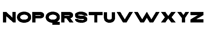Monqest Black Expanded Font UPPERCASE