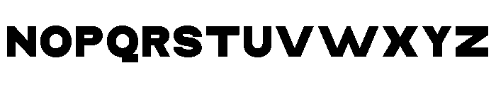 Monqest Black Font UPPERCASE