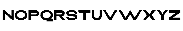 Monqest Bold Expanded Font UPPERCASE