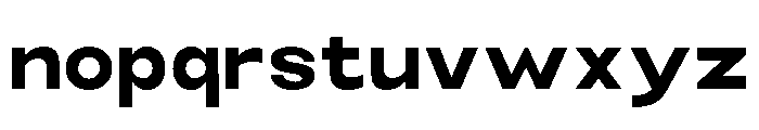 Monqest Bold Font LOWERCASE