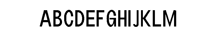 Monqest Condensed Font UPPERCASE