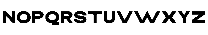 Monqest ExtBd SemExp Font UPPERCASE