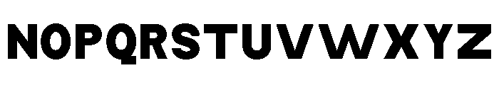 Monqest ExtBd SemiCond Font UPPERCASE