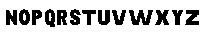 Monqest Extra Bold Condensed Font UPPERCASE