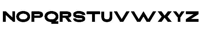 Monqest Extra Bold Expanded Font UPPERCASE