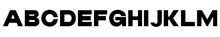 Monqest Extra Bold Font UPPERCASE