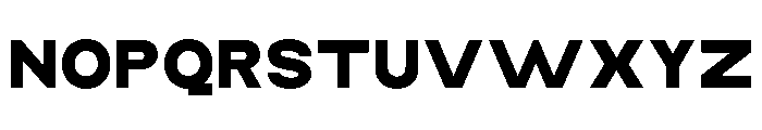 Monqest Extra Bold Font UPPERCASE