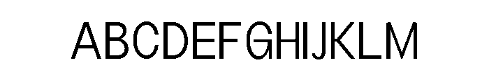 Monqest Light Semi Condensed Font UPPERCASE