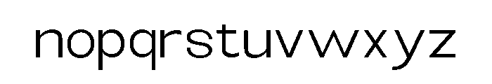 Monqest Light Font LOWERCASE