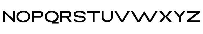 Monqest Medium Expanded Font UPPERCASE