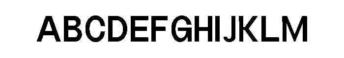 Monqest Medium Semi Condensed Font UPPERCASE