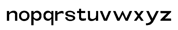 Monqest Medium Font LOWERCASE