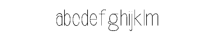 Monqest Thin Condensed FONT
