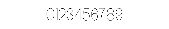 Monqest Thin Semi Condensed Font OTHER CHARS