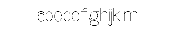 Monqest Thin Semi Condensed FONT