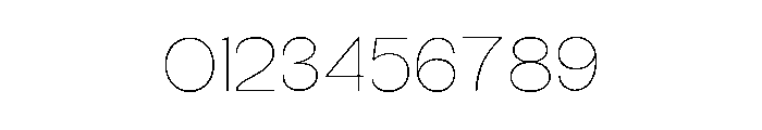 Monqest Thin Semi Expanded Font OTHER CHARS