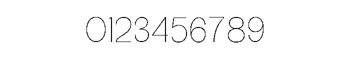 Monqest Thin Font OTHER CHARS