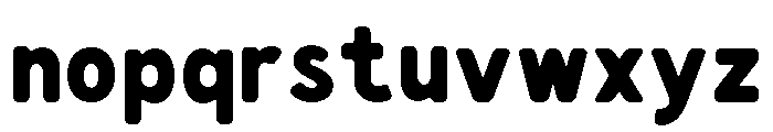 Monraha Regular Font LOWERCASE