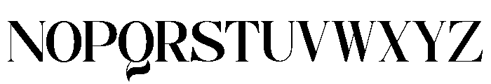 Monsieur Aegis Regular Font UPPERCASE
