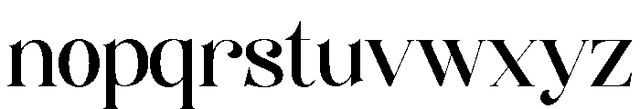 Monsieur Aegis Regular Font LOWERCASE