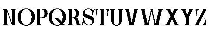 Monstar Regular Font LOWERCASE