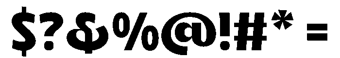 Monstelo Regular Font OTHER CHARS