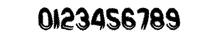 Monster Birthday Font OTHER CHARS