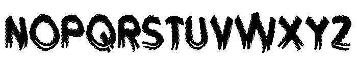 Monster Birthday Font LOWERCASE