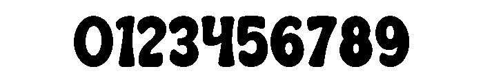 Monster Bubble Regular Font OTHER CHARS