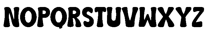Monster Bubble Regular Font LOWERCASE