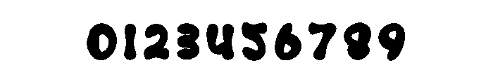 Monster Christmas Font OTHER CHARS