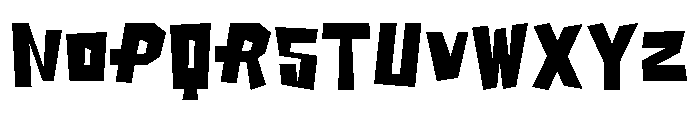 Monster Chunk Regular Font LOWERCASE