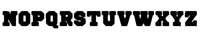 Monster Cowboy Regular Font LOWERCASE