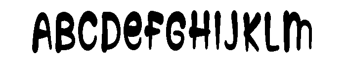 Monster Doodles Regular Font UPPERCASE