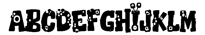 Monster Frenzy Font UPPERCASE